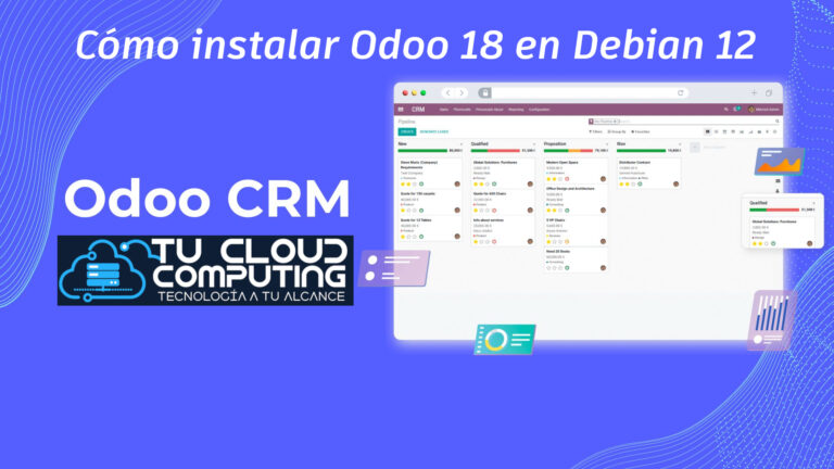 C&oacute;mo instalar Odoo 18 en Debian 12