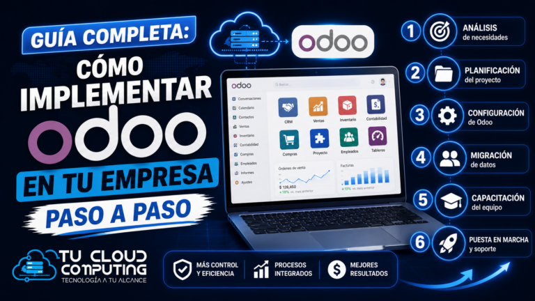 Guía completa: Cómo implementar Odoo en tu empresa paso a paso